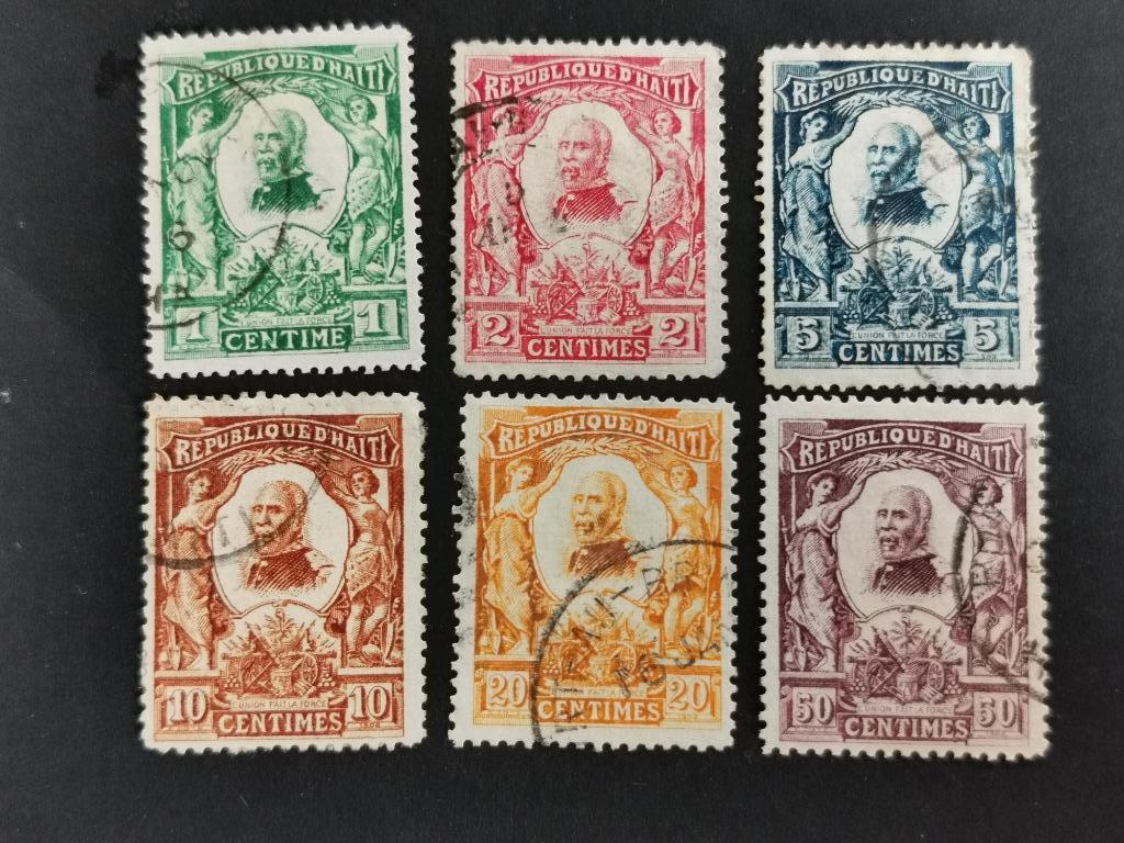 Haïti 1904 - série Président Nord Alexis, Enlèvement ou Envoi, Affranchi, Amérique centrale