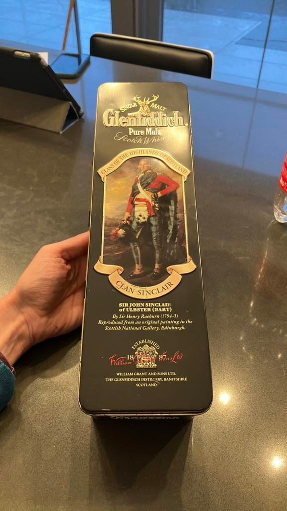 Collectors item. Glenfiddich Pure Malt Clan Sinclair, Collections, Enlèvement, Neuf