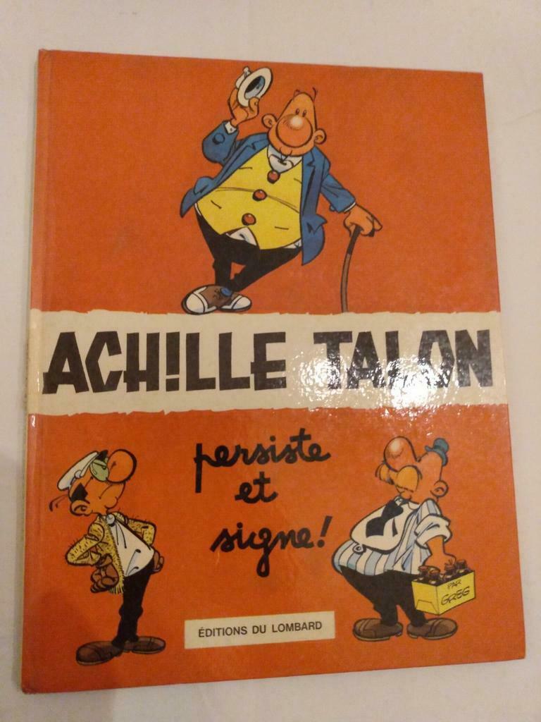 BD " Achille Talon" Num. 3, Eo lombard, Enlèvement