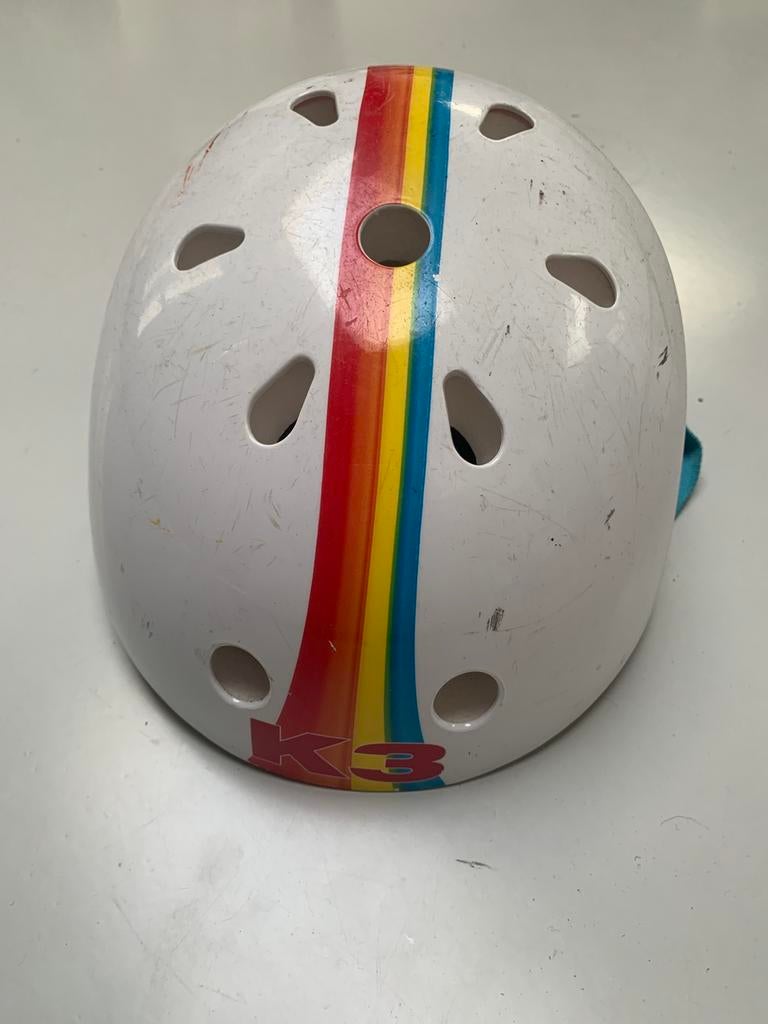 K3 fietshelm, Fietsen en Brommers, Ophalen, Gebruikt