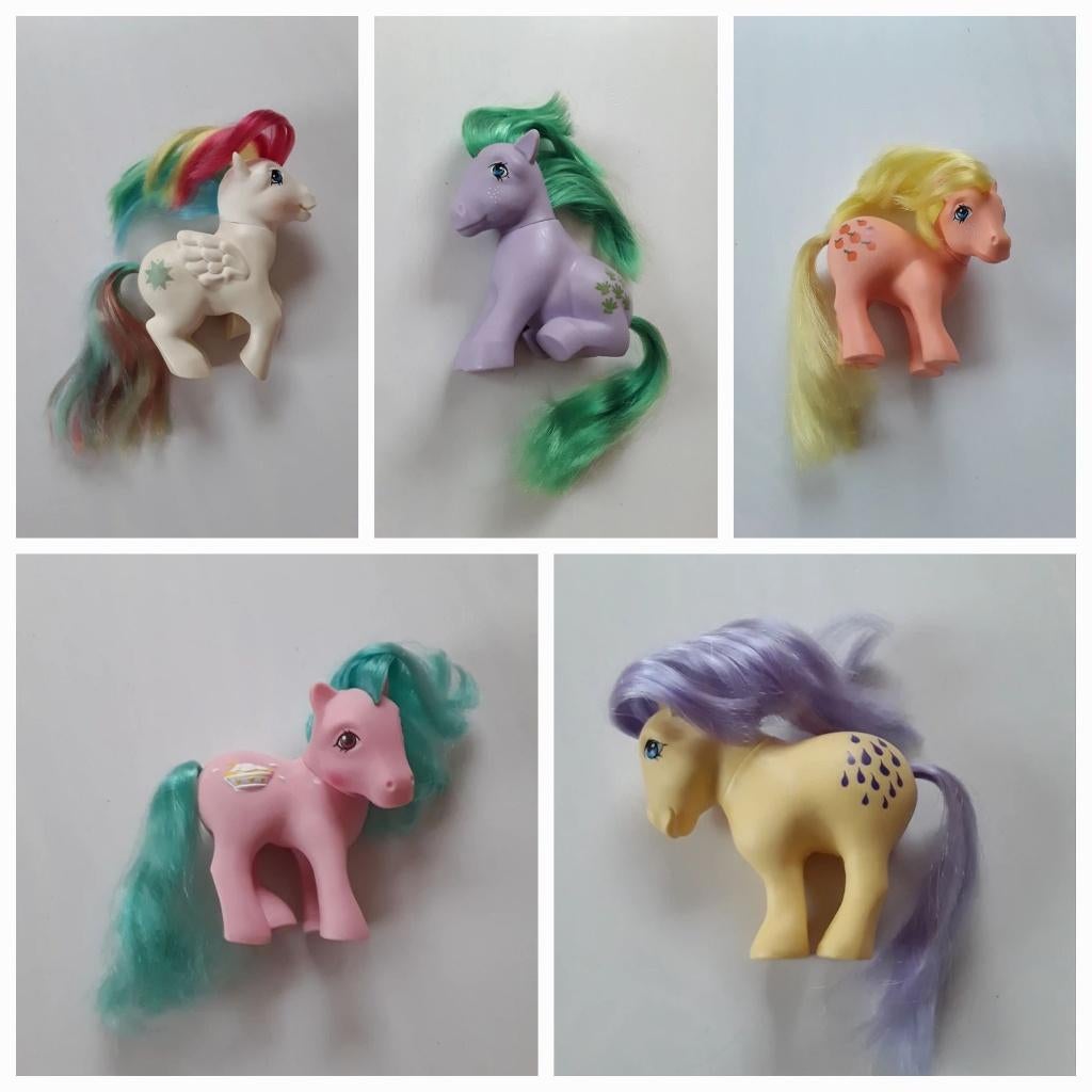 5 Hasbro-pony's, Kinderen en Baby's, Speelgoed | My Little Pony, Ophalen of Verzenden, Gebruikt