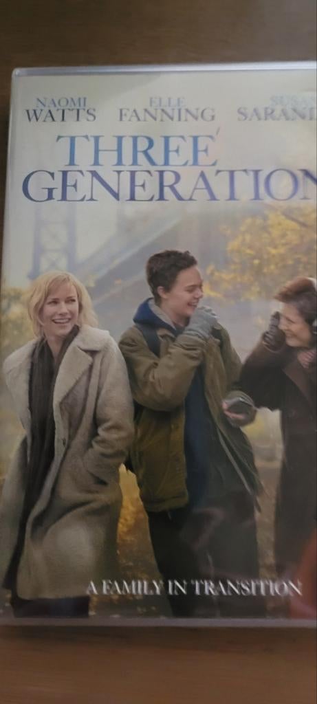 Trois générations, Envoi, Comme neuf, Autres régions