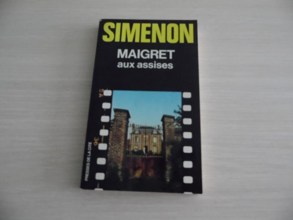 MAIGRET AUX ASSISES       SIMENON, Livres, Policiers, Comme neuf, Enlèvement ou Envoi