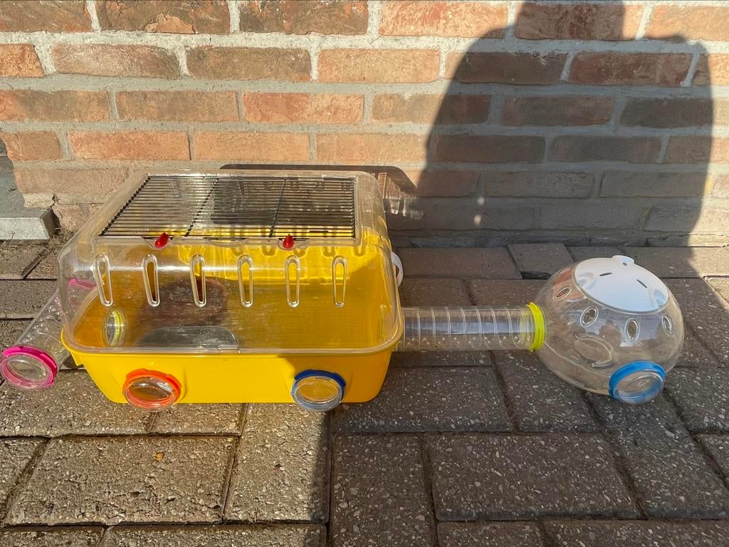 Knaagdierenkooi, Minder dan 60 cm, Kooi, Ophalen of Verzenden, Zo goed als nieuw