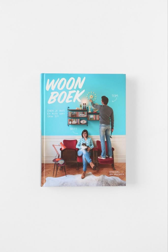 Britt Sebrechts - Woonboek, Boeken, Ophalen of Verzenden, Zo goed als nieuw, Interieur en Design, Britt Sebrechts; Tom Cole