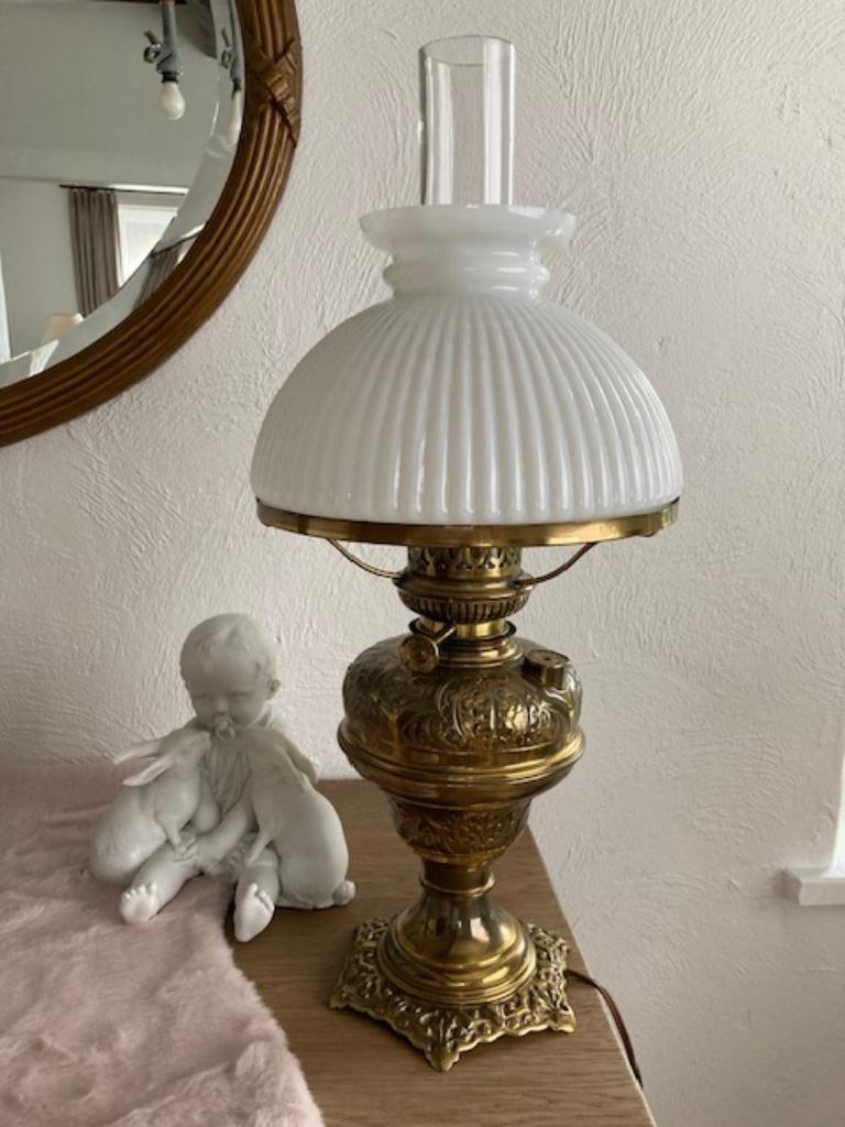 OlieLamp Lempereur & Bernard, Antiek en Kunst, Ophalen, Koper