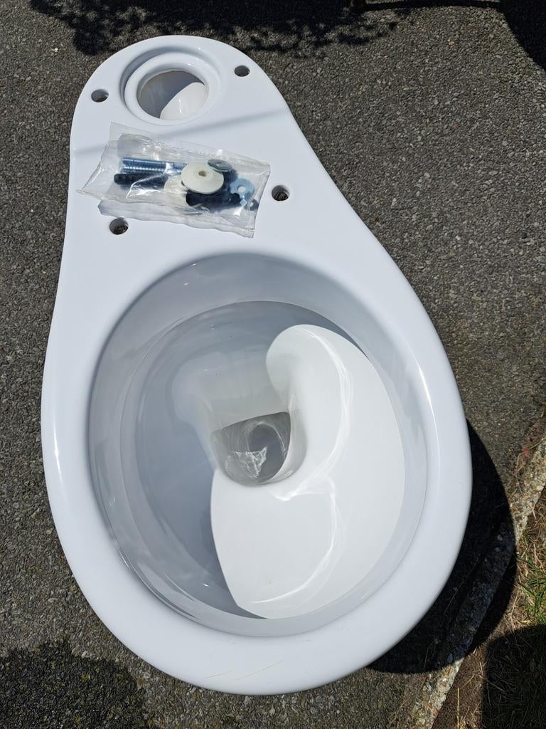 Nieuwe wc pot, Ophalen, Nieuw