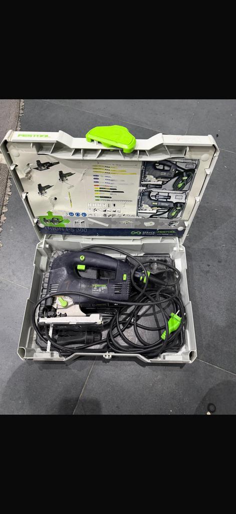 ps 300 festool decoupeerzaag, Doe-het-zelf en Bouw, Gebruikt, Decoupeerzaag, 600 tot 1200 watt, Ophalen of Verzenden