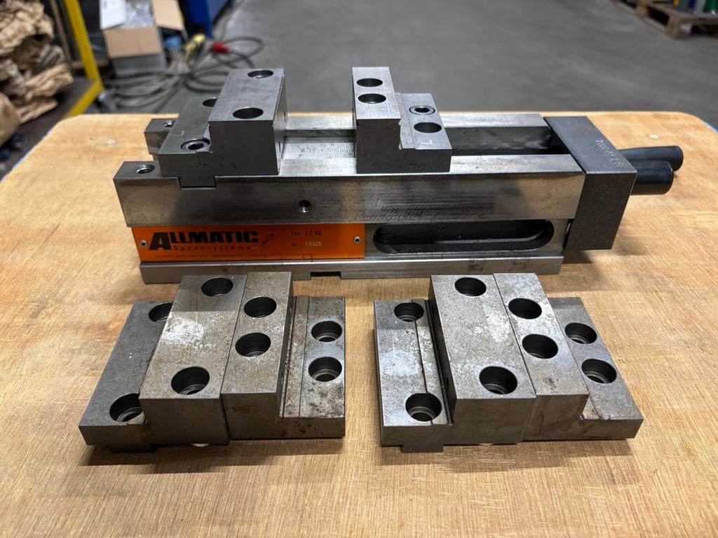 Allmatic LC90 hogedruk precisie machineklem precisieklem, Ophalen, Zo goed als nieuw