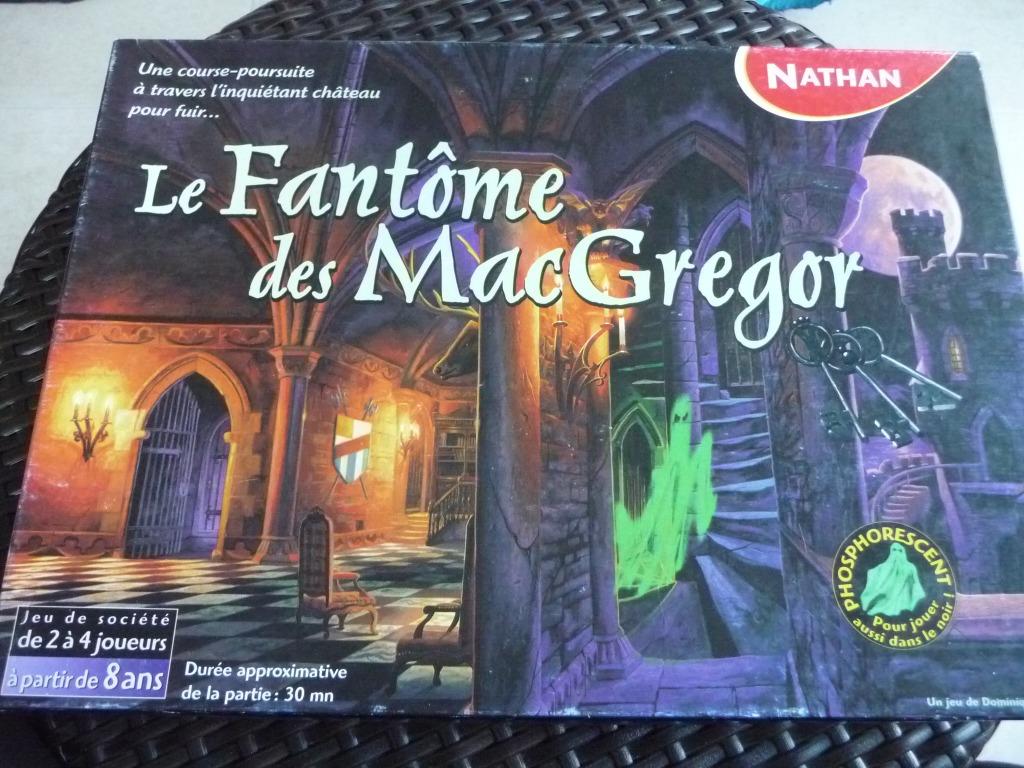 Jeu le fantôme des macgregor, Hobby & Loisirs créatifs, Trois ou quatre joueurs, Enlèvement, Utilisé, Nathan