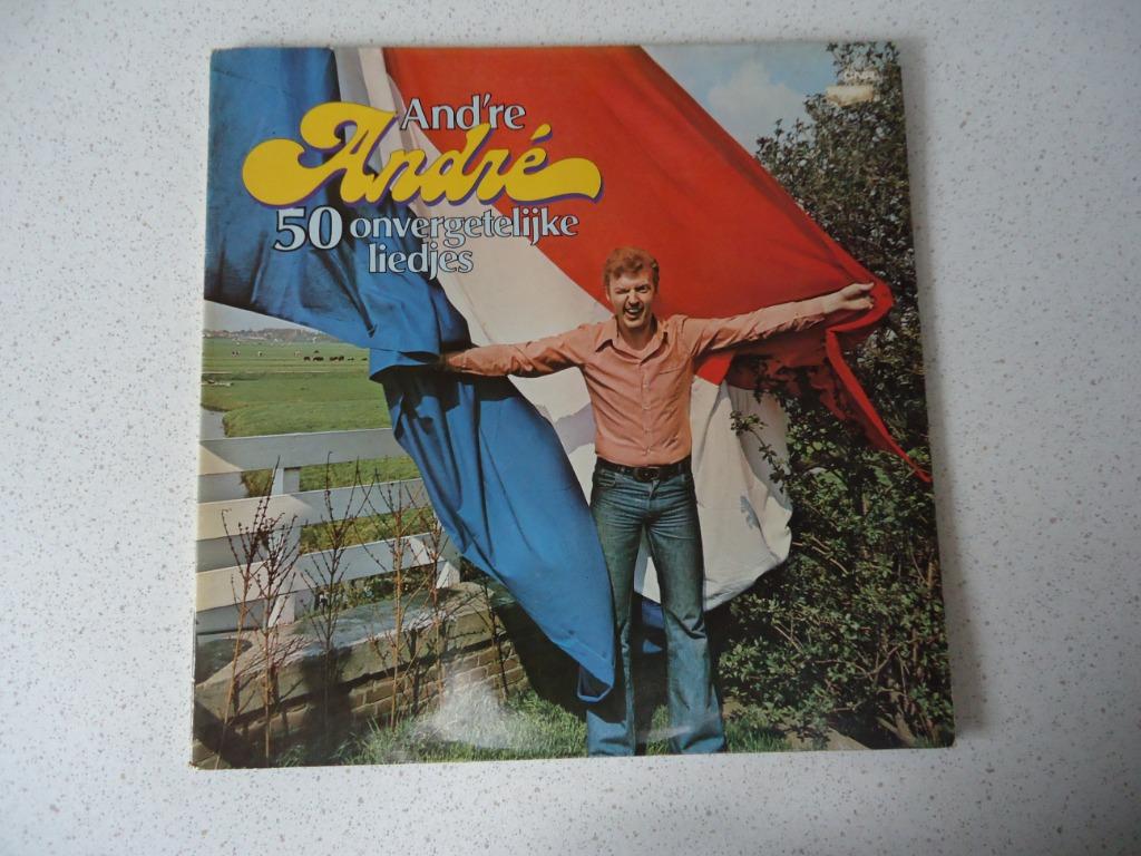 LP van "André Van Duin" 50 Onvergetelijke Liedjes anno 1977., Ophalen of Verzenden, Gebruikt, 12 inch, Levenslied of Smartlap