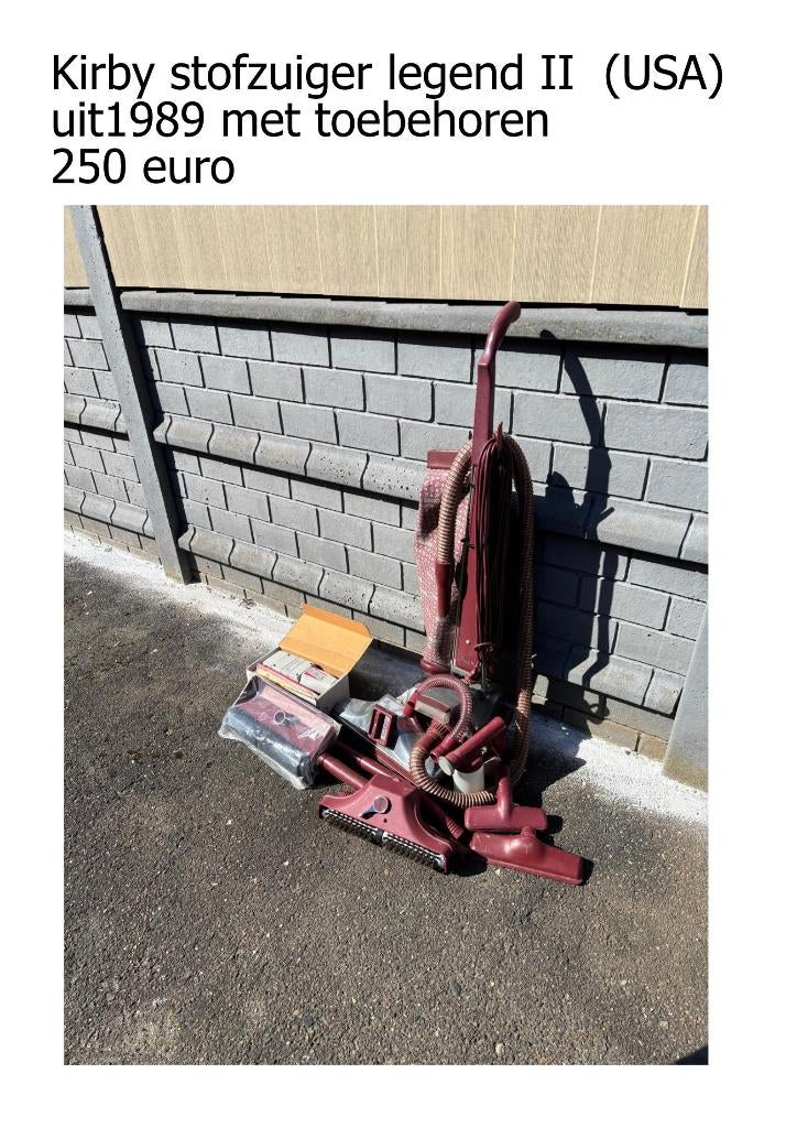 Stofzuiger Kirby, Elektronische apparatuur, Stofzuigers, Ophalen, Gebruikt, Stofzak, Stofzuiger