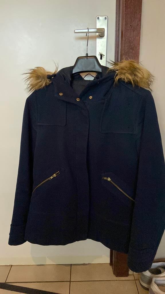Donkerblauwe damesjas maat 40, Taille 38/40 (M), Enlèvement ou Envoi, JBC., Porté