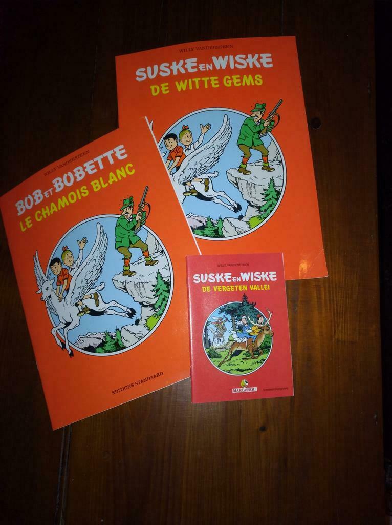 Bob et Bobette/Suske en Wiske Le chamois blanc/De witte gems, Livres, BD, Neuf, Plusieurs BD, Enlèvement