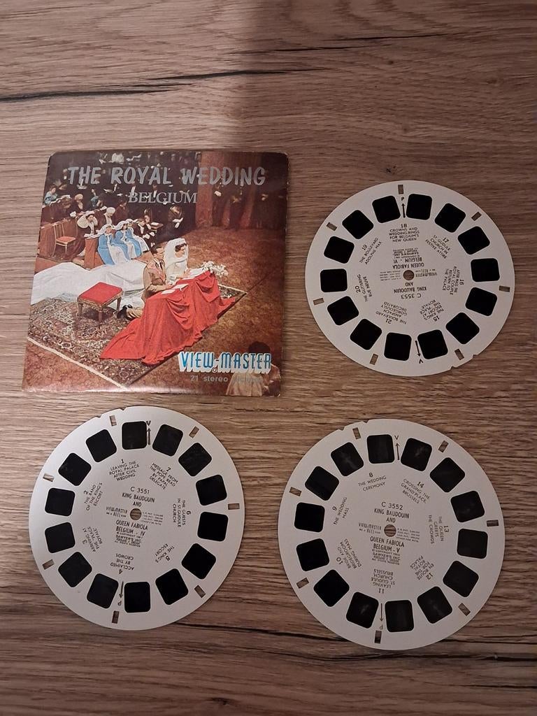 View-master : the royal wedding Belgium, Verzenden