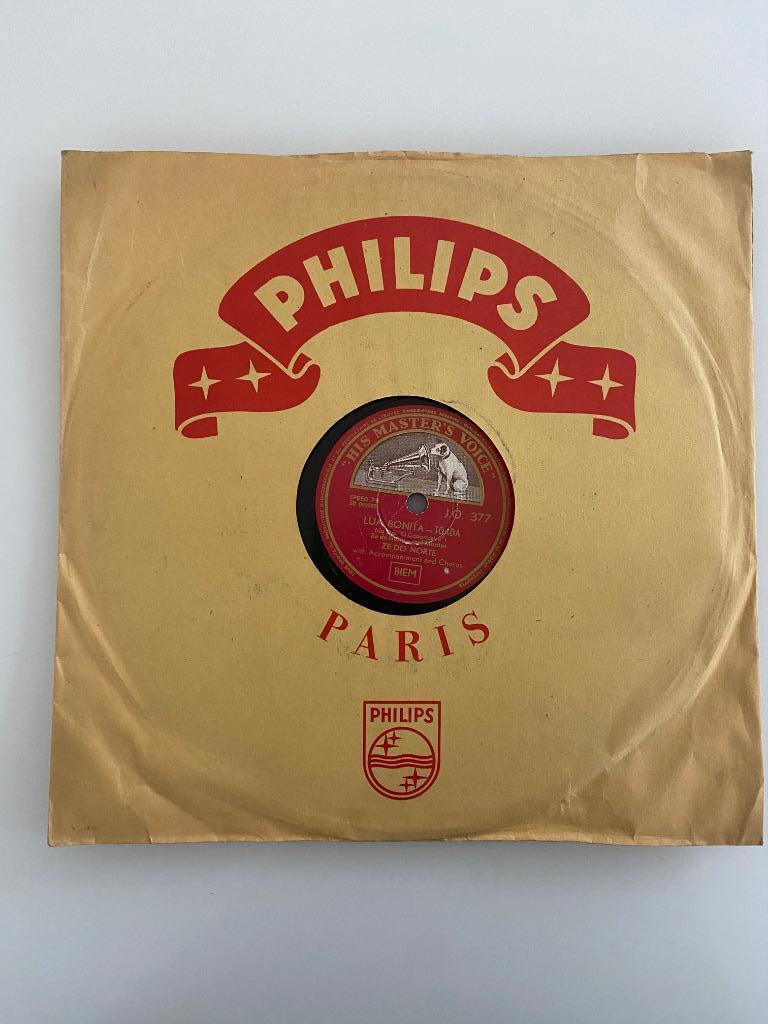 78 RPM Zé Do Norte Coro Mixto ‎Lua Bonita Mulher Rendeira 54, Enlèvement, Utilisé, 10 pouces, Latino-américaine