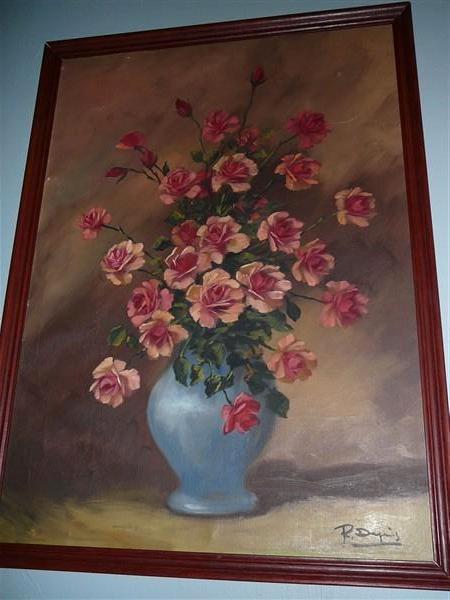 Mooie oude schilderij gesigneerd, Antiek en Kunst, Ophalen of Verzenden