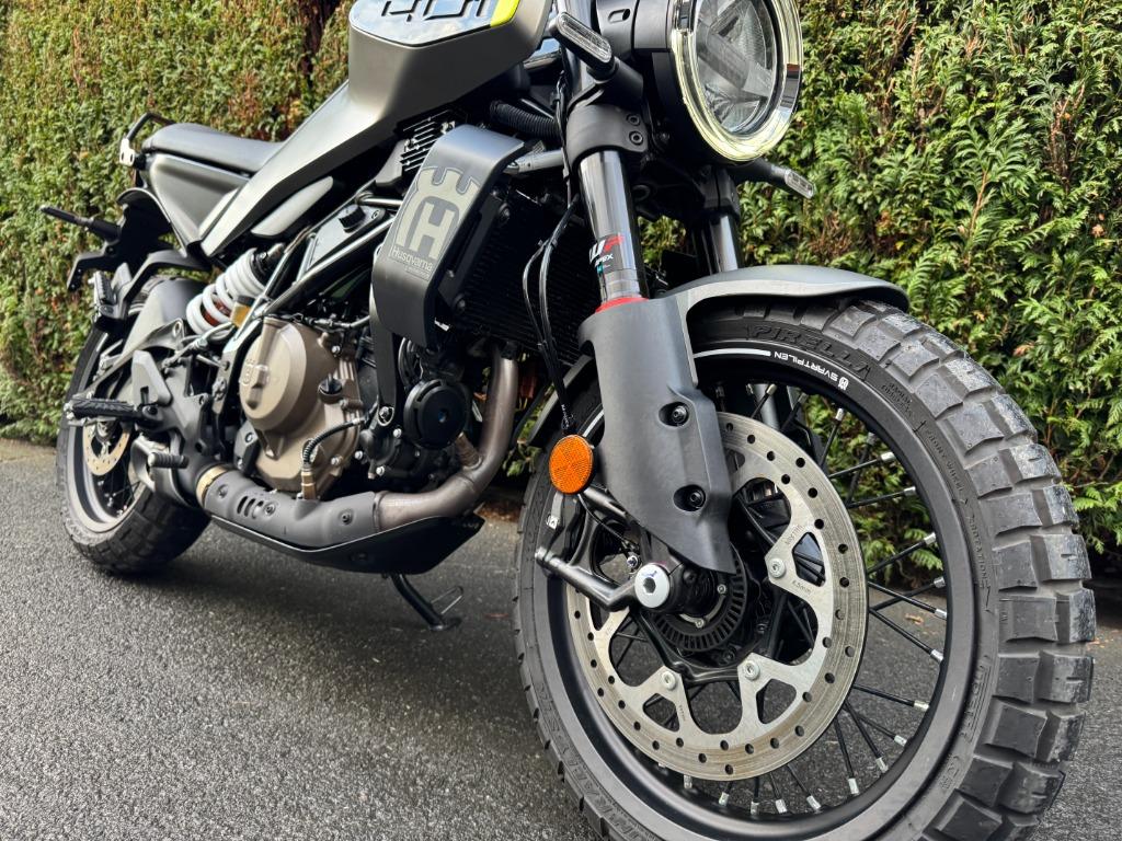 Husqvarna - SVARTPILLEN 401, Motoren, 390 cc, Bedrijf, 1 cilinder, 12 t/m 35 kW