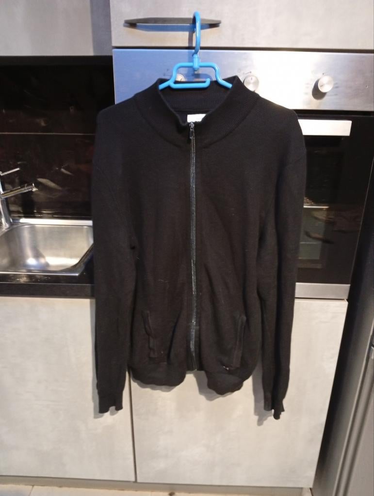 Vest met ritssluiting „Jules” voor heren, Kleding | Heren, Ophalen of Verzenden, Zwart
