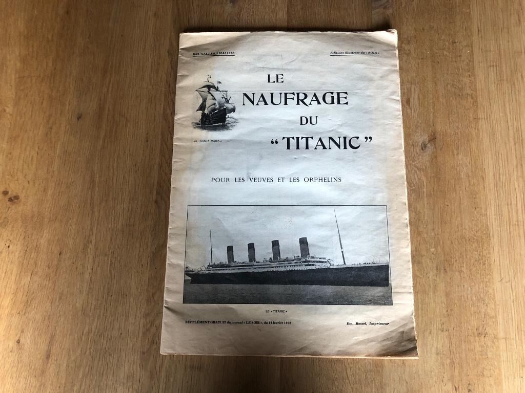 Journal: Le naufrage du Titanic, Enlèvement