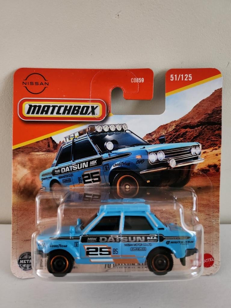 Matchbox 1970 Datsun 510 Rally (2025), Ophalen of Verzenden, Nieuw