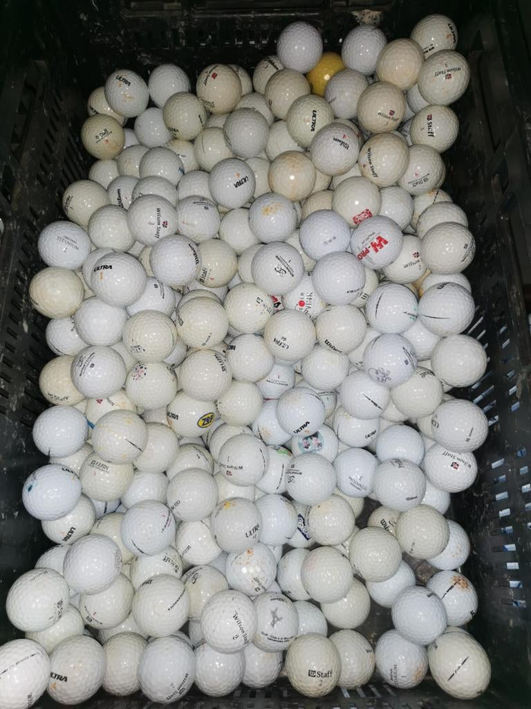 Gebruikte Wilson golfballen 100 stuks, Ophalen of Verzenden