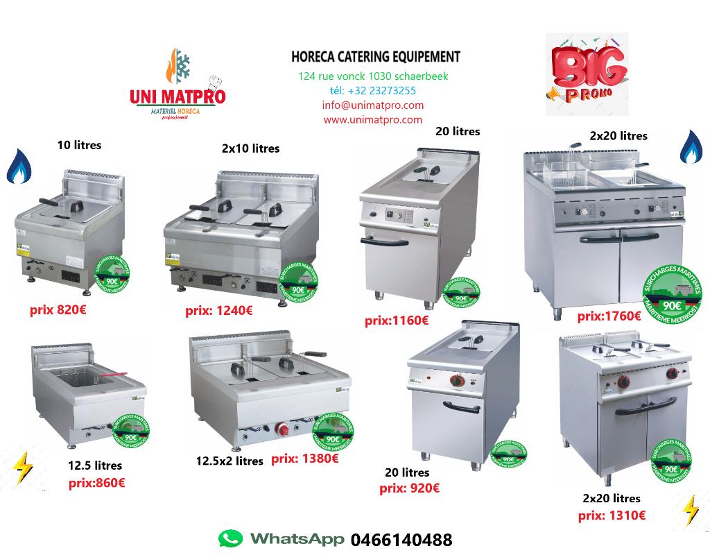 friteuses professionnels gaz et électrique, Articles professionnels, Horeca | Food, Enlèvement ou Envoi, Autres types