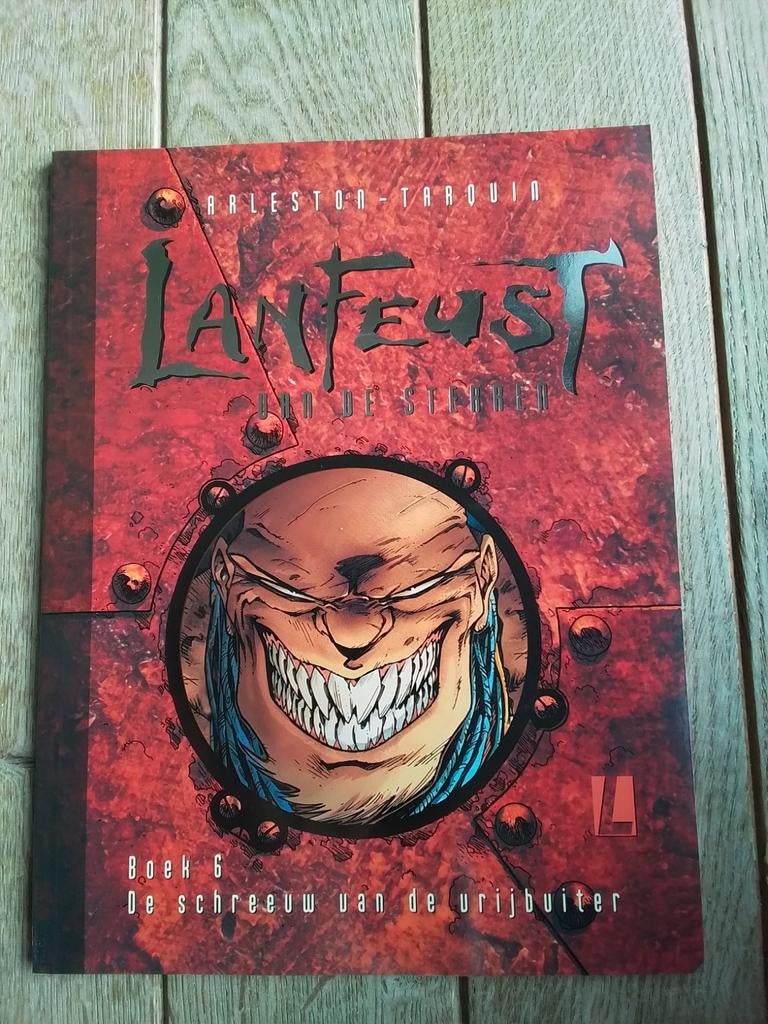 Lanfeust van de sterren boek 6 de schreeuw van de vrijbuiter, Boeken, Ophalen of Verzenden, Zo goed als nieuw