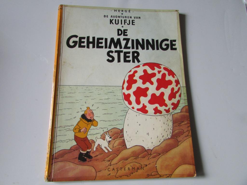 KUIFJE, DE GEHEIMZINNIGE STER, Gelezen, Verzenden, Eén stripboek, Hergé
