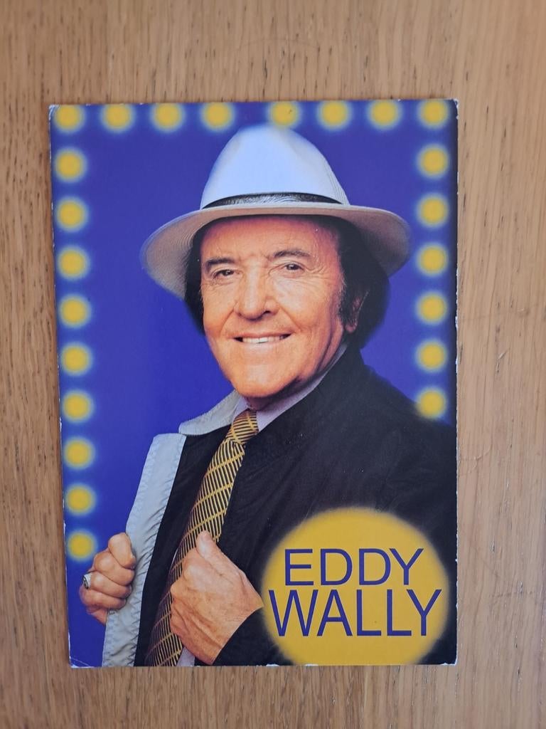 Eddy Wally handtekening, Verzamelen, Ophalen of Verzenden