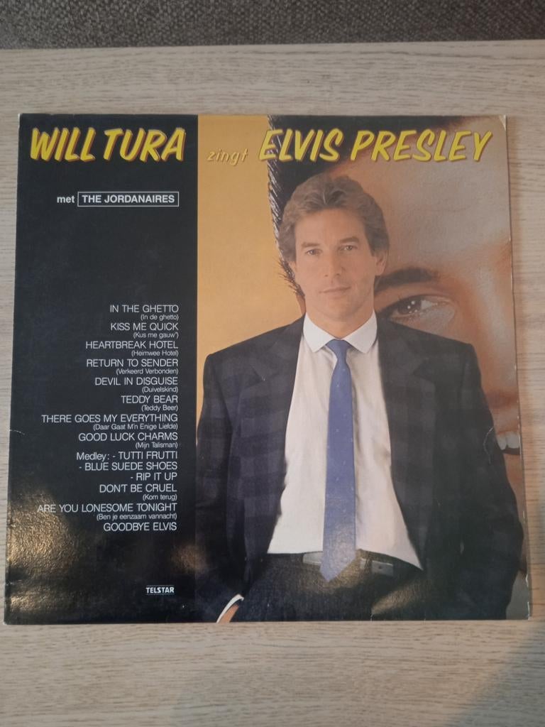 Lp will tura zingt elvis presley, Cd's en Dvd's, Vinyl | Nederlandstalig, Ophalen