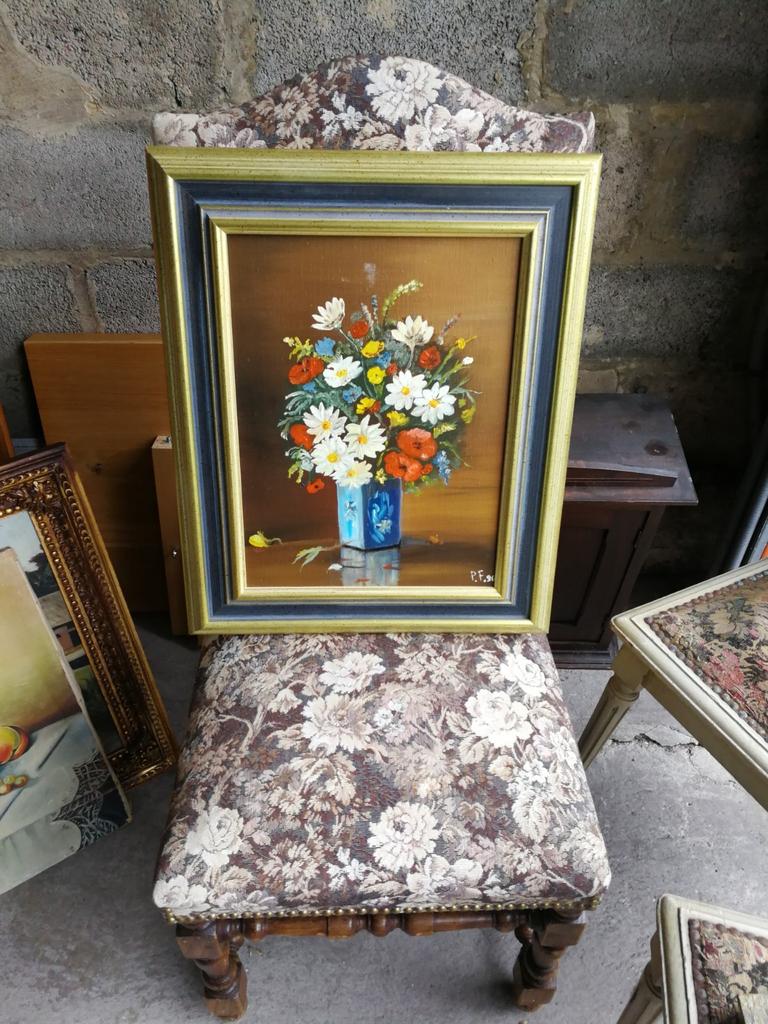 Tableu huile, Antiek en Kunst, Ophalen of Verzenden