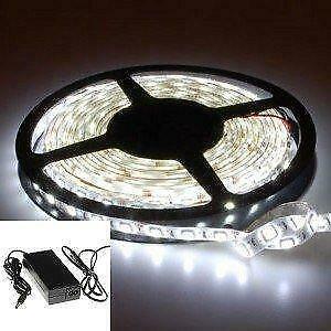 Ruban led complet blanc froid (5m), Enlèvement ou Envoi, Neuf, Lumières