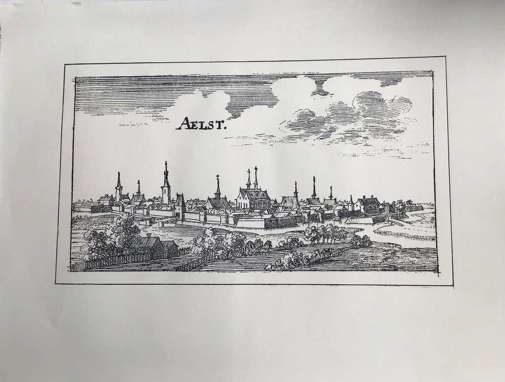 Pentekening van Aelst., Ophalen of Verzenden