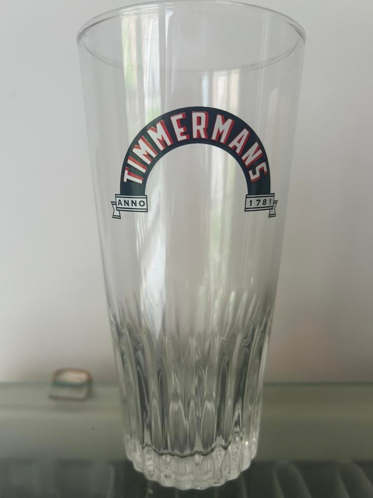 Verres à bière Timmermans, Collections, Enlèvement, Comme neuf