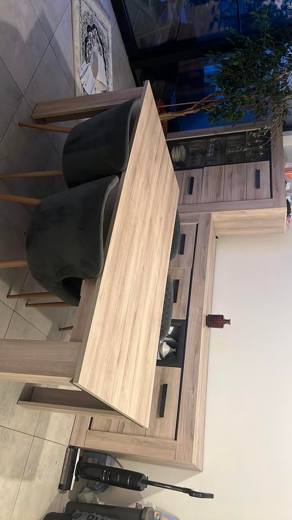 Salle a manger, Huis en Inrichting, Complete eetkamers, Gebruikt, 4 tot 6 stoelen, Ophalen