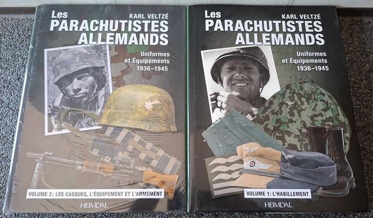 Les Parachutistes Allemands 1936-1945 (Vol. 1 + 2) Nouveau !, Collections, Objets militaires | Seconde Guerre mondiale, Armée de l'air