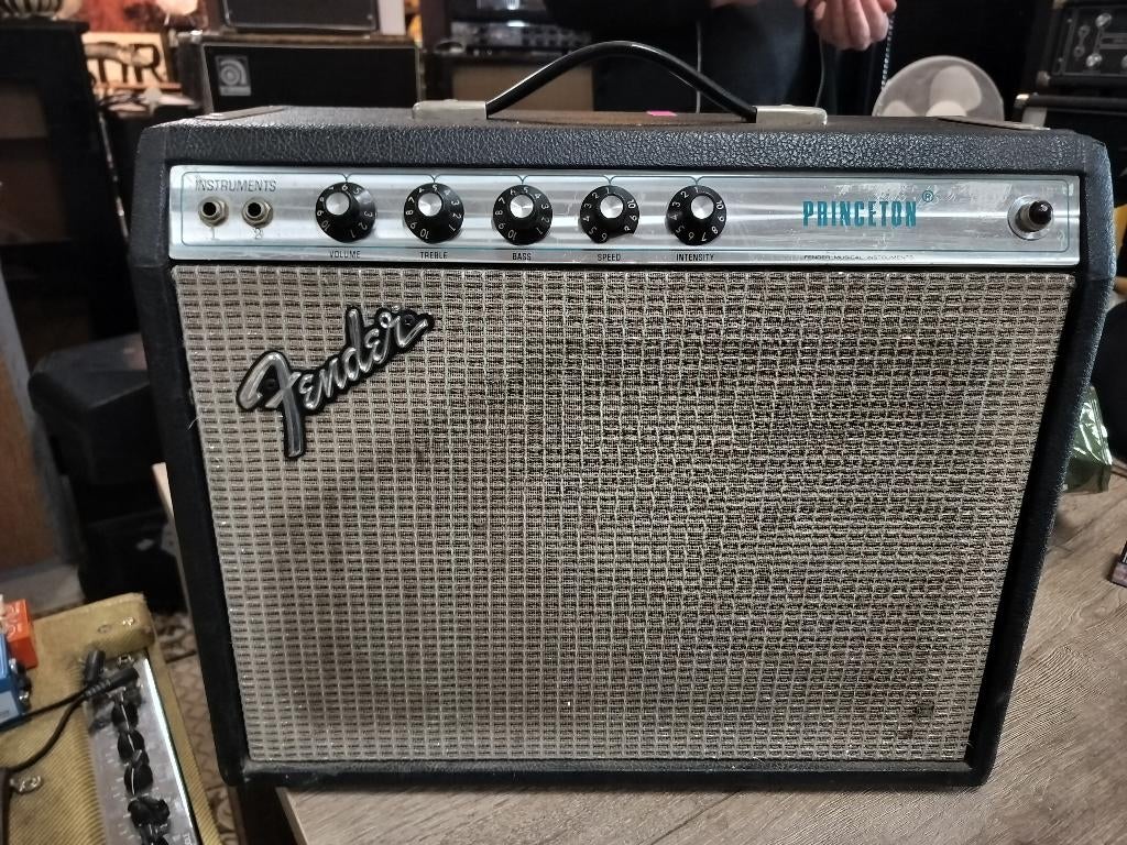 70's Fender Princeton non reverb, Ophalen of Verzenden, Gebruikt, Gitaar, Minder dan 50 watt