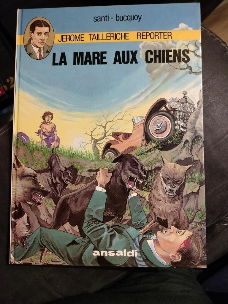 Jérôme tailleriche - la mare aux chiens Jan Bucquoy, Enlèvement ou Envoi, Utilisé