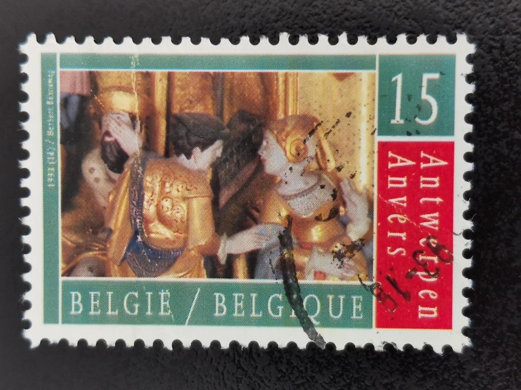 Belgie 1993 - Retie - Sint-Jobretabel, Ophalen of Verzenden, Gestempeld, Kunst