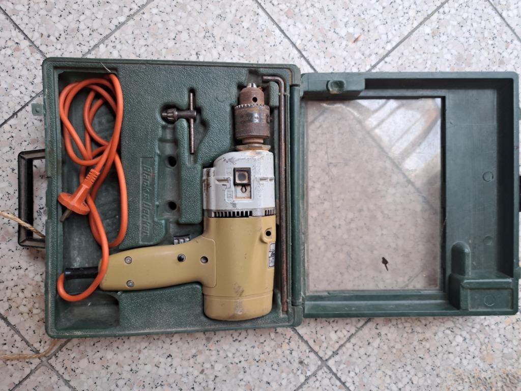 BLACK AND DECKER VINTAGE klopboormachine, Doe-het-zelf en Bouw, Gereedschap | Boormachines, Ophalen of Verzenden