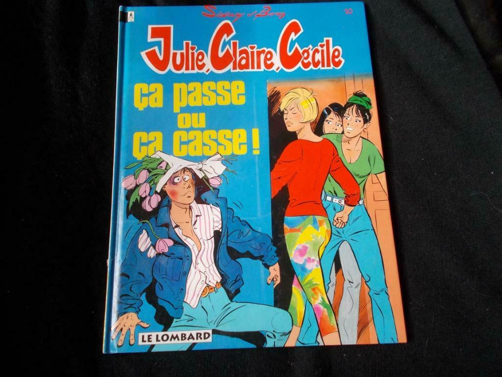 Julie, Claire, Cécile... (5 Albums disponibles dont 2 en EO), Plusieurs BD, Enlèvement, Comme neuf, SYDNEY