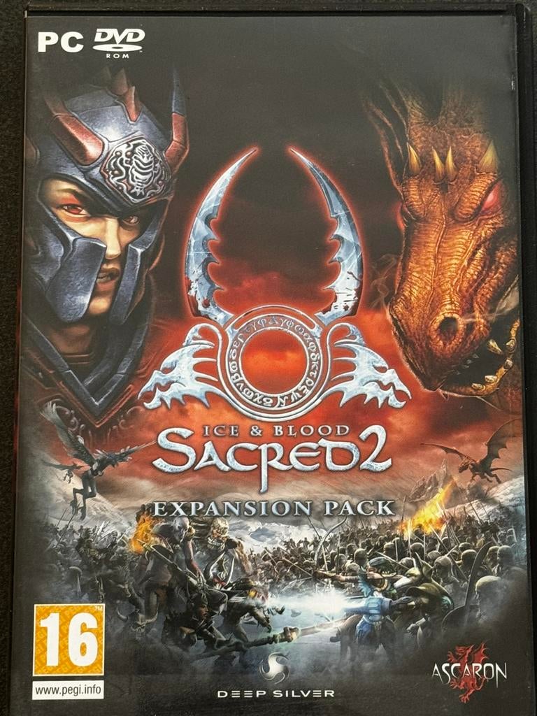 Sacred 2 “ Ice & Blood “ expansion pack PC game ( nieuw), Games en Spelcomputers, Ophalen of Verzenden, Zo goed als nieuw, Role Playing Game (Rpg)