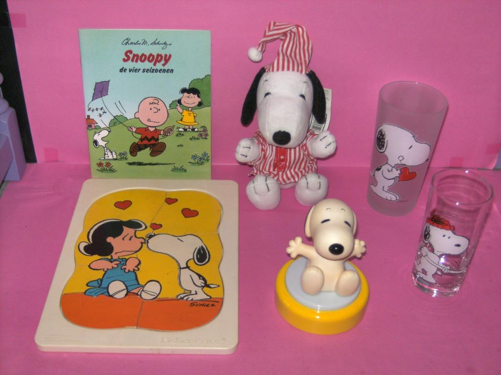 Vintage pakketje van snoopy., Enlèvement ou Envoi, Snoopy, Utilisé