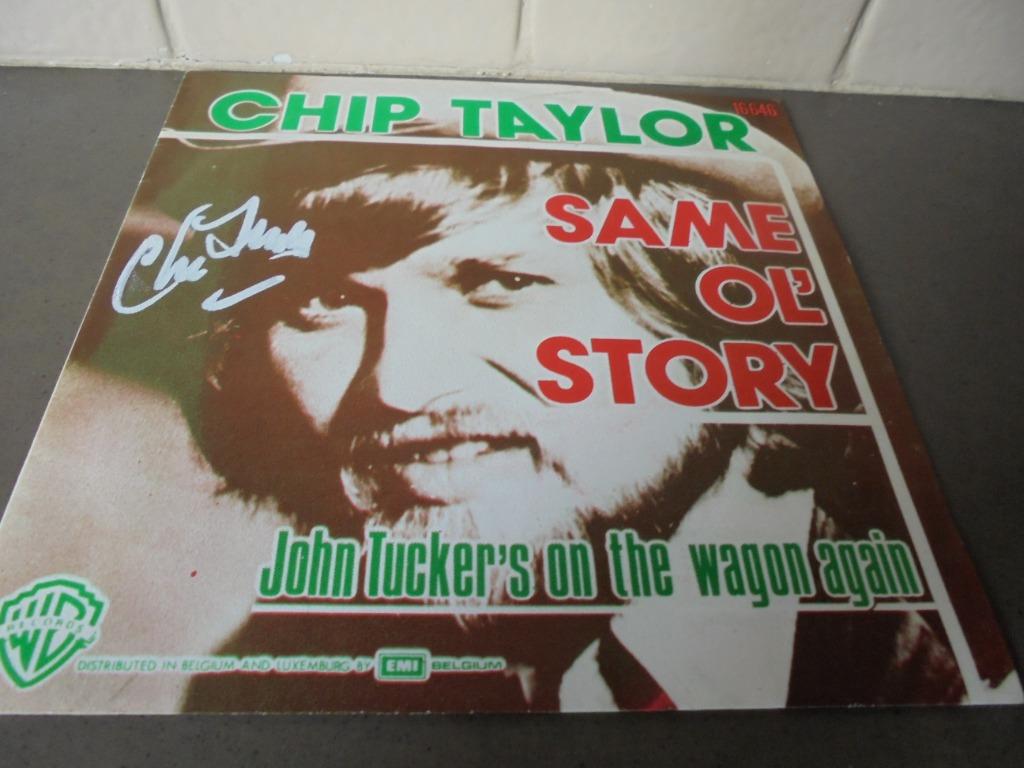 Chip Taylor  Same old Story  getekend, Cd's en Dvd's, Ophalen of Verzenden