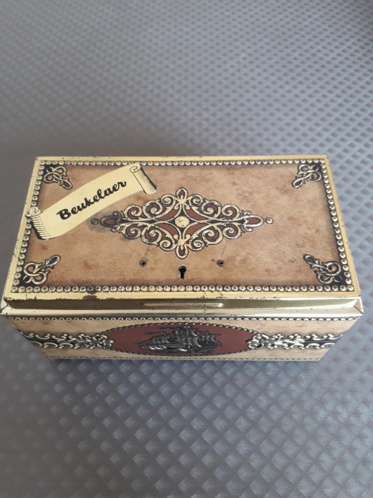 Oud blik Beukelaer, Collections, Boîte en métal, Enlèvement ou Envoi, Utilisé, Autre, Autres marques