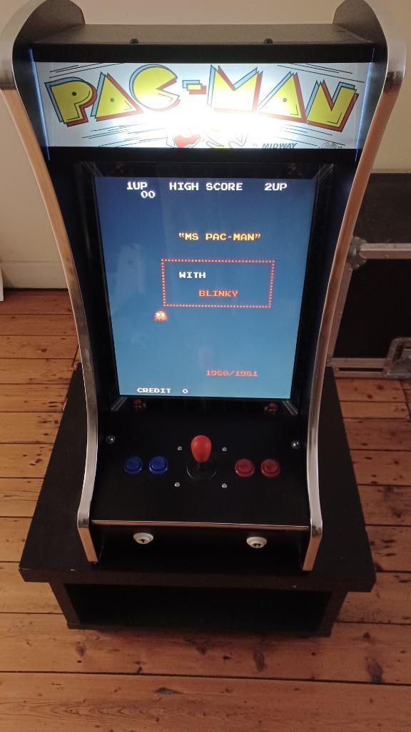 Table d'arcade LCD A-G 19 avec 60 JEUX 'PAC-MAN', Consoles de jeu & Jeux vidéo, Jeux | Autre, Comme neuf, Aventure et Action, 2 joueurs