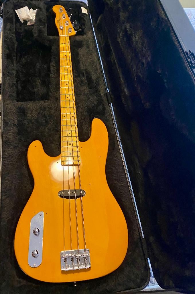 FENDER USA - PRECISION BASS - Linkerhand - Natural amber, Ophalen of Verzenden, Nieuw, Overige typen