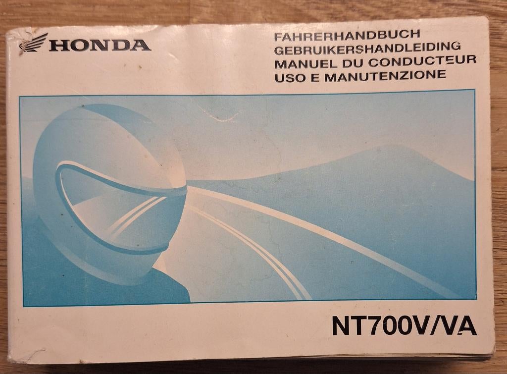 Origineel Honda NT700V/VA Gebruikershandleiding, Auto diversen, Handleidingen en Instructieboekjes, Verzenden