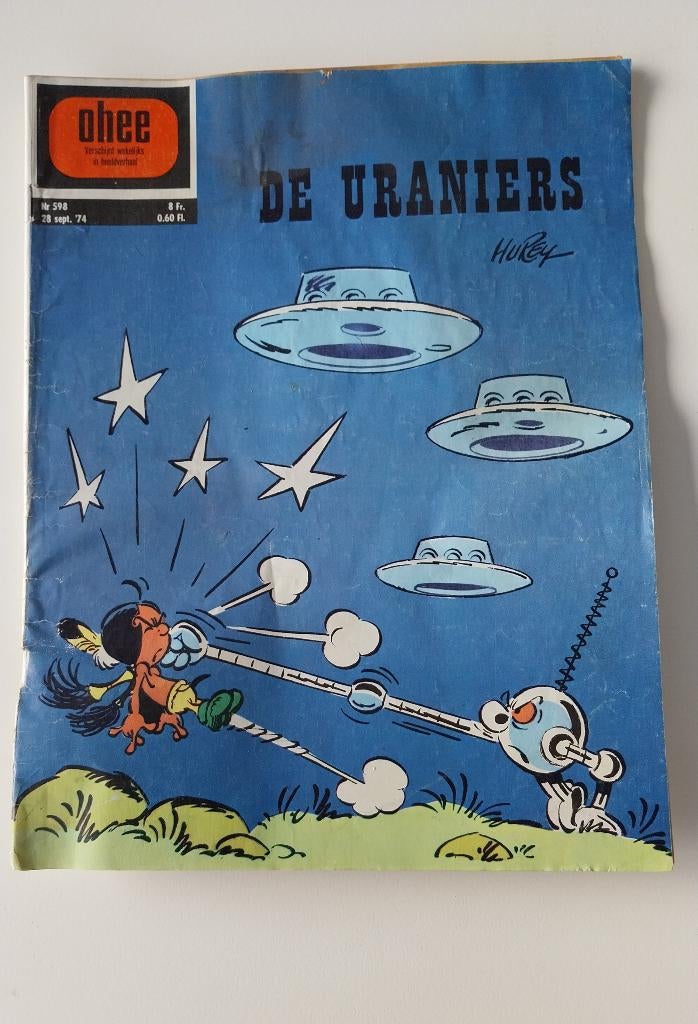 Strip Ohee De Uraniers 1974, Boeken, Eén stripboek, Ophalen of Verzenden, Gelezen